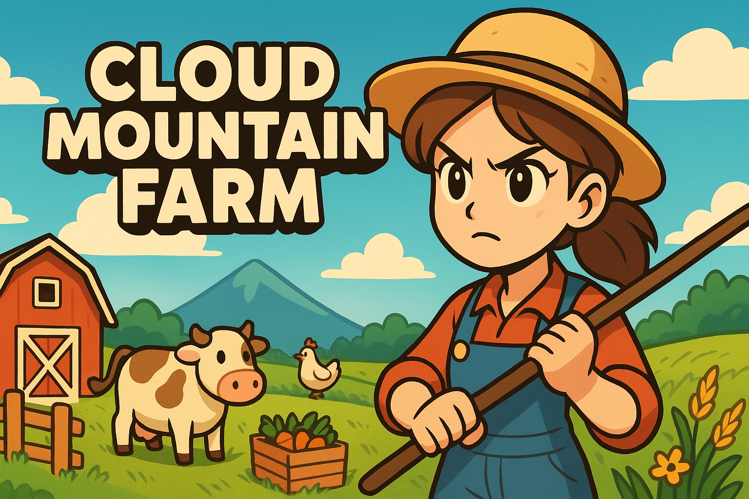 CloudMountainFarm game screenshot